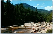 Postcard - Rocky Gorge Picnic Area on Swift River, Passaconway - New Hampshire