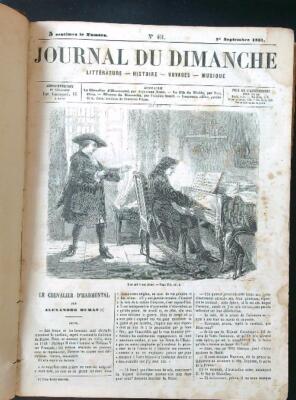 SONNTAGSZEITUNG VOL. 6 (GETRENNTE SEITEN) AA.VV. \ 1860 \ GEBUNDEN
