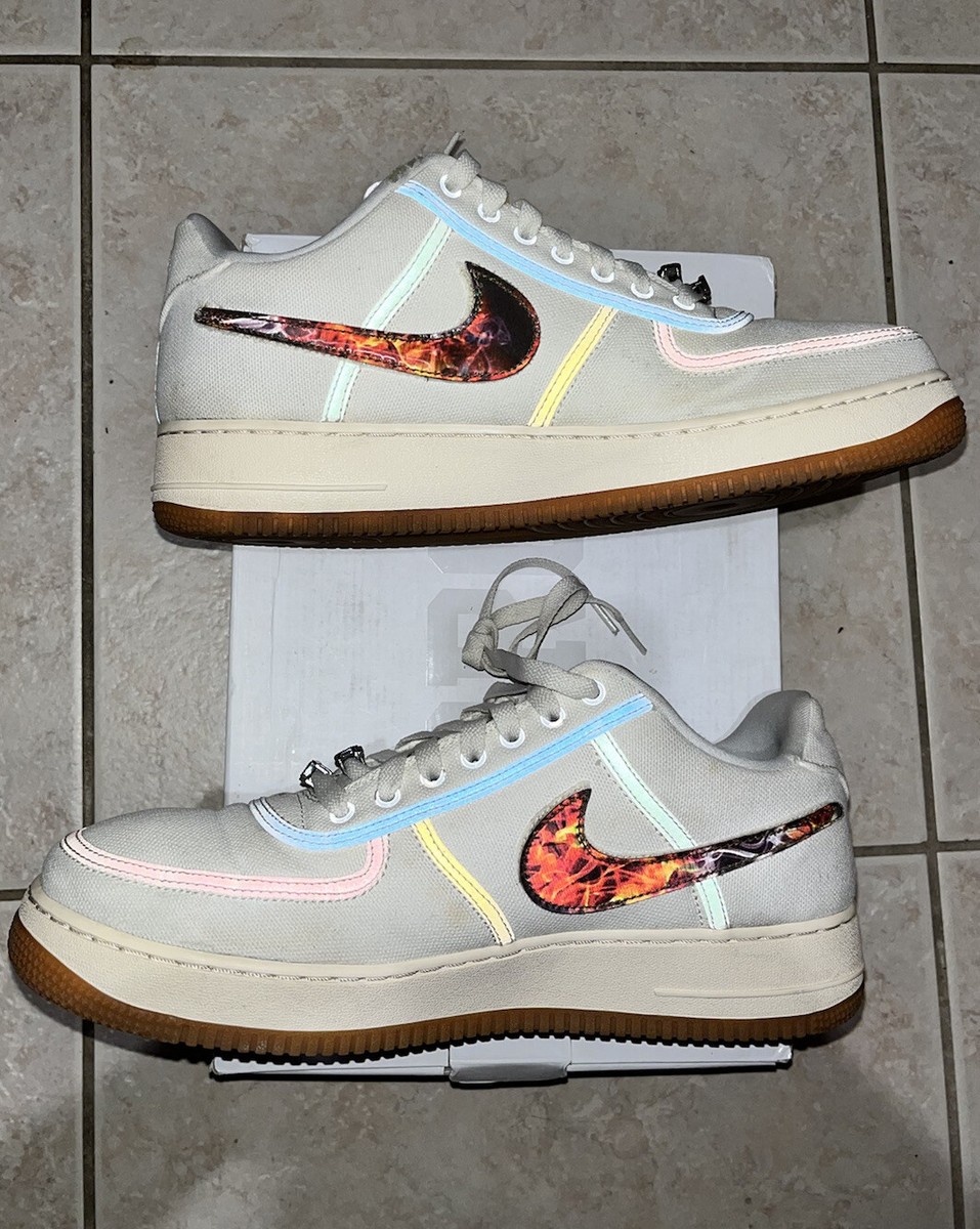 Nike Air Force 1 x Travis Scott Sail | eBay Nike Air Force 1 x Travis Scott Sail | eBay