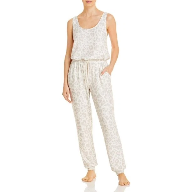 Mameluco para mujer Aqua A2406 estampado de leopardo talla M Foto 3 de 4