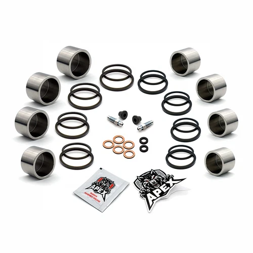 Suzuki GSXR750 K4 2004 Front Brake Caliper Piston & Seal Service Kit Rebuild Set