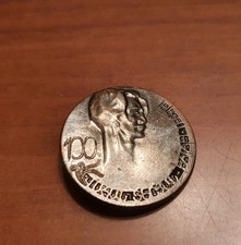 ARMENIA ARMENIAN POET V. TERYAN BADGE PIN PINBACK MEDAL USSR WRITER LITERATURE