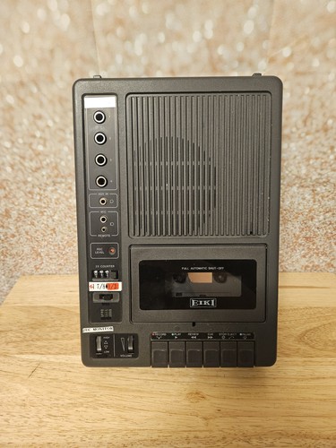 EIKI Cassette Tape Player Recorder Model 3279A