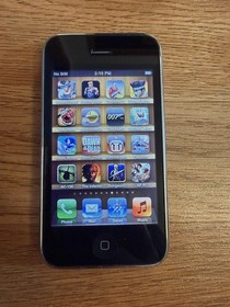 160 Games Apple iPhone 3GS 32GB White AT&T Rare Games Voltron Resident Evil