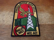 CB RADIO HAM RADIO CB CLUB PINEHILL AMATUER RADIO CLUB WRI AGT     PATCH BX AA#5