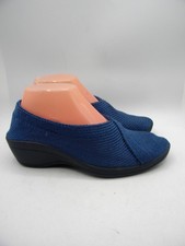 ARCOPEDICO Mailu Pacific Blue Knit Slip On Loafer Flats Size 37 US6.5 NEW