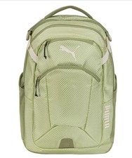 PUMA Challenger 2 Backpack Lightweight Comfortable Light Green School Work Trave