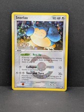Snorlax 15/112 FireRed & LeafGreen Reverse Holo Ultra Rare Pokemon TCG LP on eBay