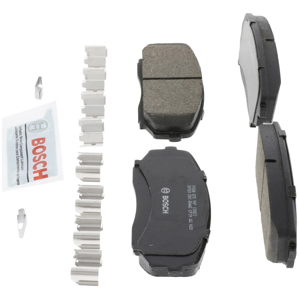 BC1258 Bosch conjuntos de pastilhas de freio conjunto de 2 rodas dianteiras para Mazda CX-5 CX-9 Lincoln MKX - Imagem 2 de 4