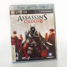 Assassin's Creed 2 II Sony Playstation 3 PS3 Complete In Box CIB Ubisoft