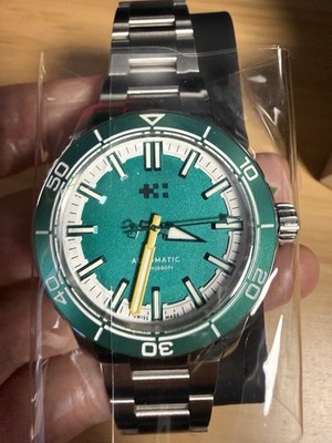 Brand New Christopher Ward C60 Trident Reef 41mm Green Automatic