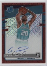 2020 Panini Donruss Optic Choice Red Prizm Signatures Grant Riller #200 Auto 0cv