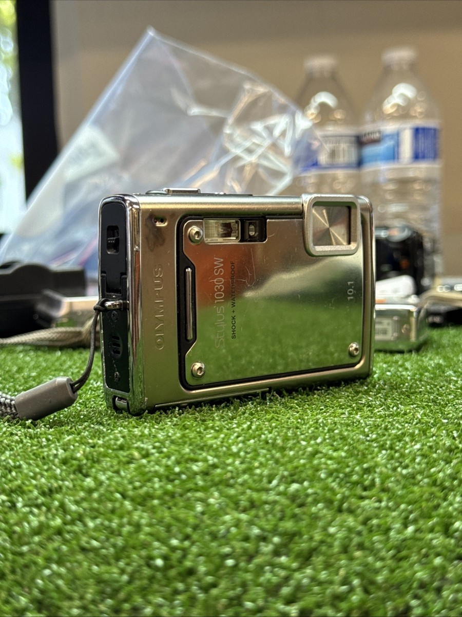 Olympus Stylus 1030SW 10.1MP Digital Camera - Silver for
