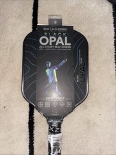 6.0 Six Zero Black Opal 14mm Pickleball Paddle "BRAND NEW"