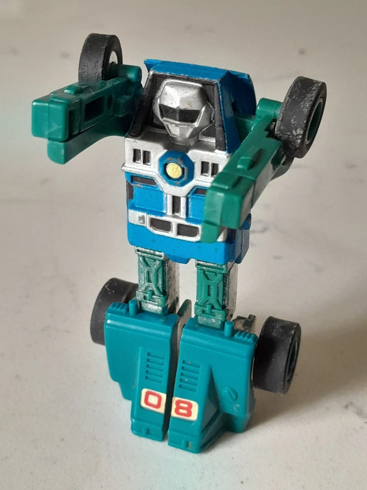 De colección 1982 GO-BOTS ROBO BUGGY Buggyman MR-08 Tonka Bandai Popy Blue Renegade Foto 4 de 4