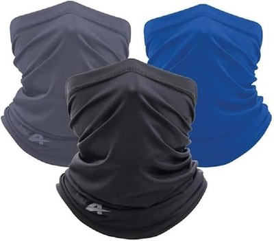 Cooling Face Covering Gaitor Mask 3 Packs of 3 (9 Total)