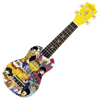 Yellow Submarine Ukulele Beginner Friendly Nylon String Musical Instrument