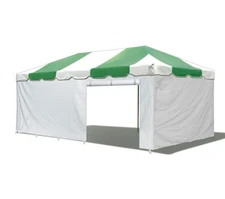 Commercial Frame Tent w Sidewalls 10x20 Green Canopy Waterproof Event Party