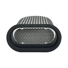 Aluminum Air Scoop Single Hilborn 4 Bbl 5-18 Neck Carburetor Washable Black Aluminum Air Scoop Single Hilborn 4 Bbl 5-18 Neck Carburetor Washable Black
