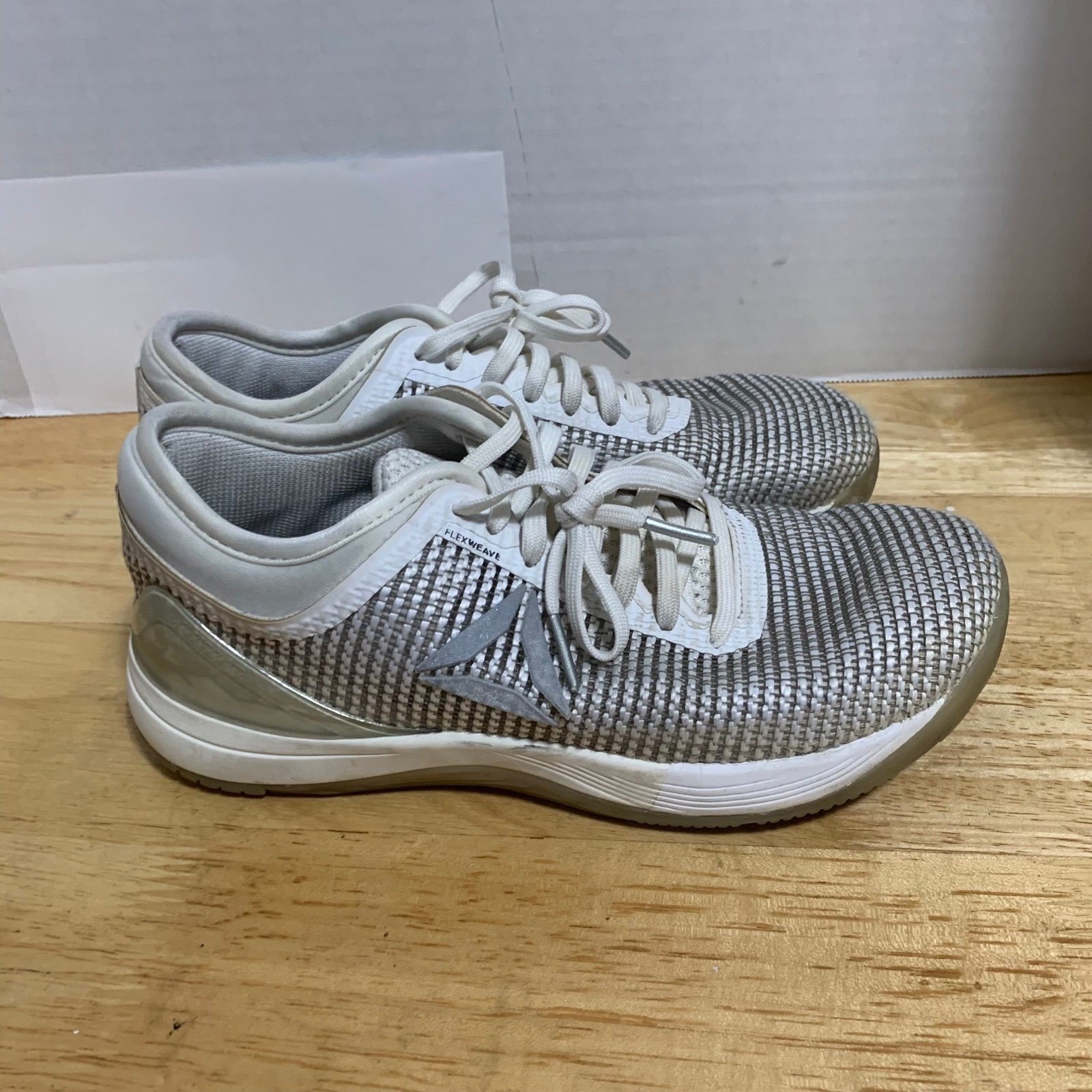 Rebook Women Shoes Nano 8 Running Sneakers White Lace Up Athletic Low CN2983 5.5 thumbnail 4