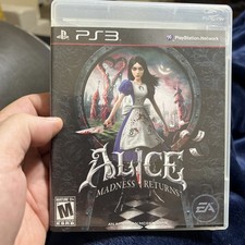 Alice: Madness Returns (Sony PlayStation 3, 2011) W/ Manual missing one insert