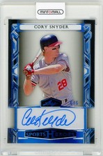 2024 Leaf Sports Heroes Cory Snyder Autograph 6/6