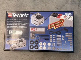 LEGO Technic 8735 Motor Set 9V Power 1997 Sealed HTF Fast Shipping