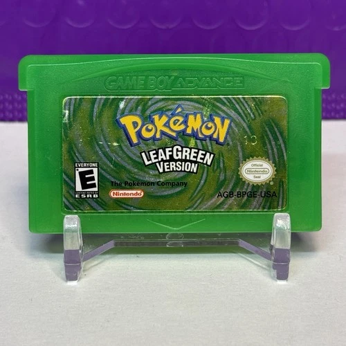 Pokemon Leaf Green GBA [Authentic - Save Tested] Gameboy Advance Cartridge Only