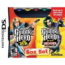Nintendo DS Guitar Hero on Tour & on Tour Decades Box Set