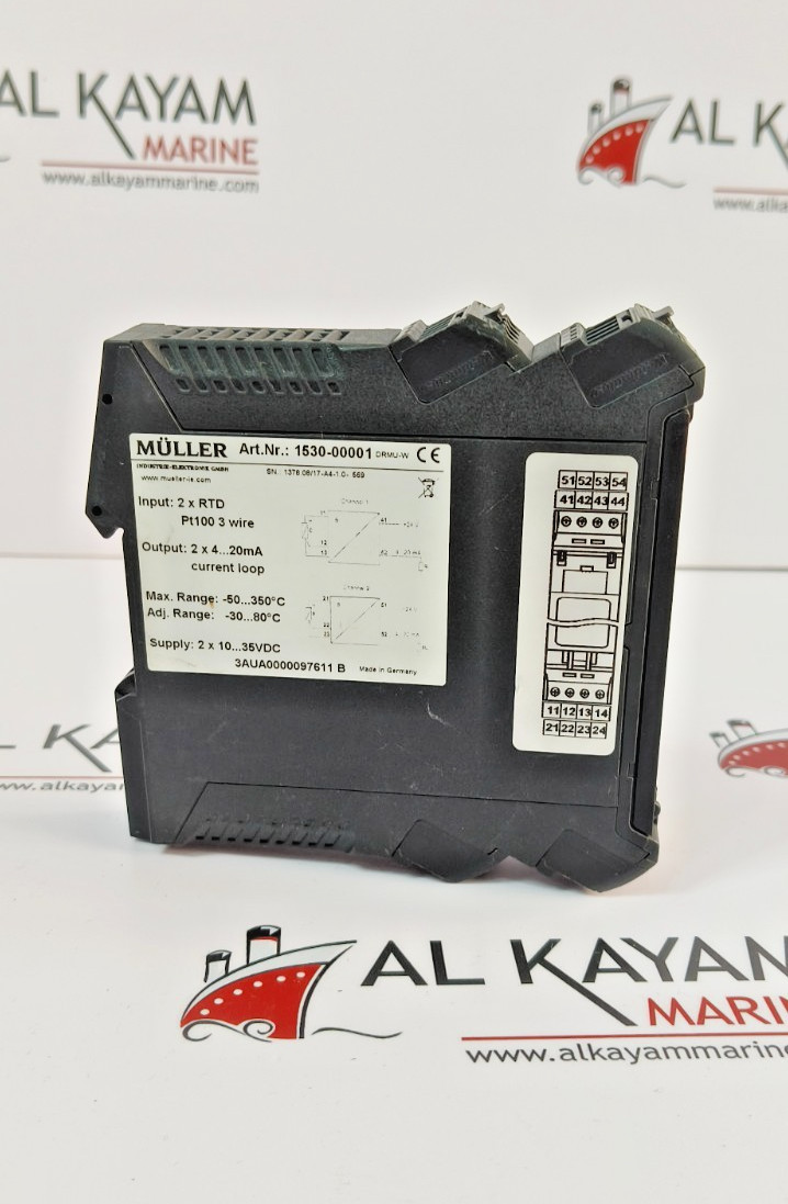 MULLER 1530-00001 DRMU-W TEMPERATURE CONTROLLER (FAST SHIP BY DHL/FEDEX)