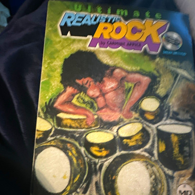 Hal Leonard Ultimate Realistic Rock Rev Ed Drum Book Carmine Appice