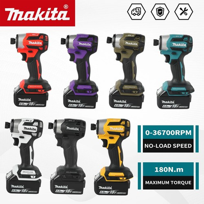 #ad Makita 18V Brushless Impact Driver 180Nm Cordless Drill DTD173 Tool Only $49.77
