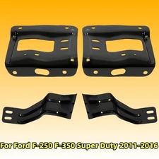 Front Left + Right Bumper Bracket For Ford F-250 F-350 Super Duty 2011-2016