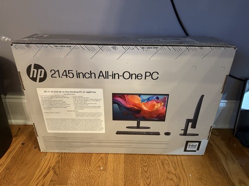 HP 22-DG0013W AIO 22" FHD Intel Pentium Silver Intel UHD 8GB RAM - READ PLEASE - Picture 2 of 6