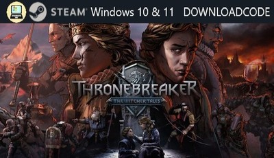 NEU PC Computer Spiel Thronebreaker The Witcher Tales für Windows 10 11 STEAM