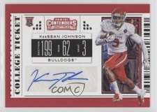 2019 Panini Contenders Draft Picks College Ticket Keesean Johnson #306 Auto ca0