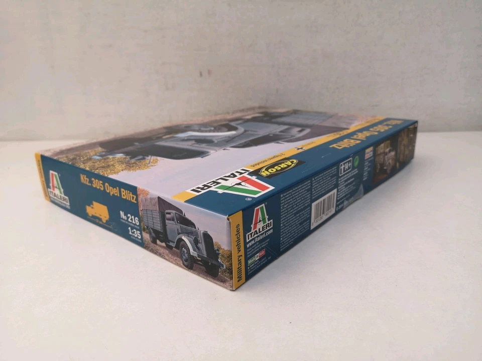 Kpf. 305 Opel Blitz Italeri Kit 216 Scala 1/35 Chiuso-C37 - Immagine 4 di 4