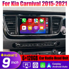 9'' Wireless Carplay Android Auto Car Radio Head Unit For Kia Carnival 2015-2021