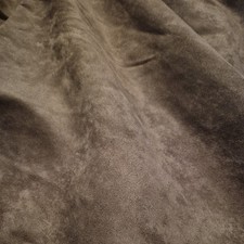 NEW Ultra suede fabric microfiber upholstery 2 yards. chocolate brown