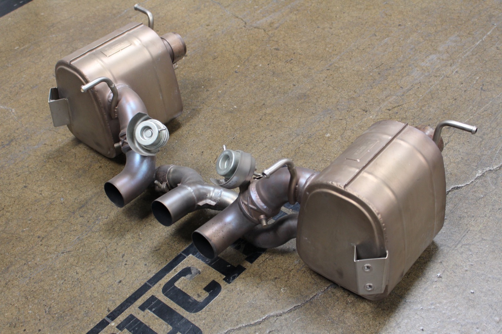Ferrari 458 Italia, Complete Sport Mufflers, Used