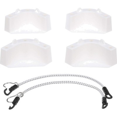 14137-7 Cooler Mounting Kit, 4 Corner Pieces, 2 Quick-Connect Stretch Straps,...