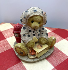 Cherished Teddies Andy Bear Figurine 176265 1996 Resin Priscilla Hillman