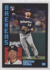 2019 Topps Update 1984 Topps Baseball Black 173/299 Keston Hiura #84-30 dd2