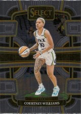 Courtney Williams 2024 Panini Select WNBA #54 Minnesota Lynx