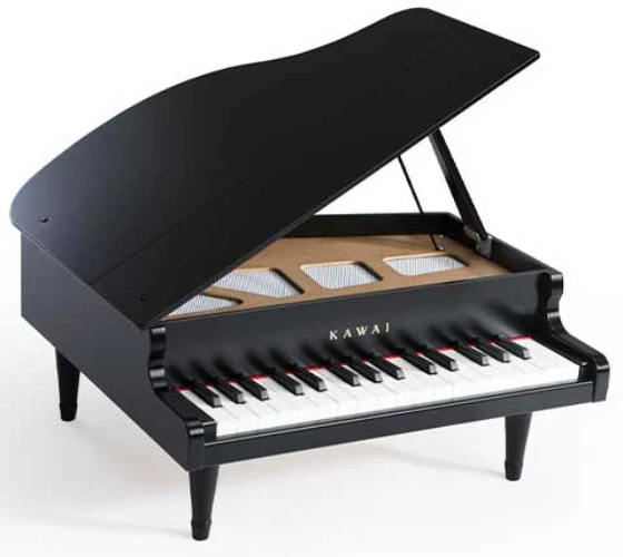 Kawai Mini Piano 1141 Negro Gran Estilo 32 Teclas Niños Juguete Hecho en Japón