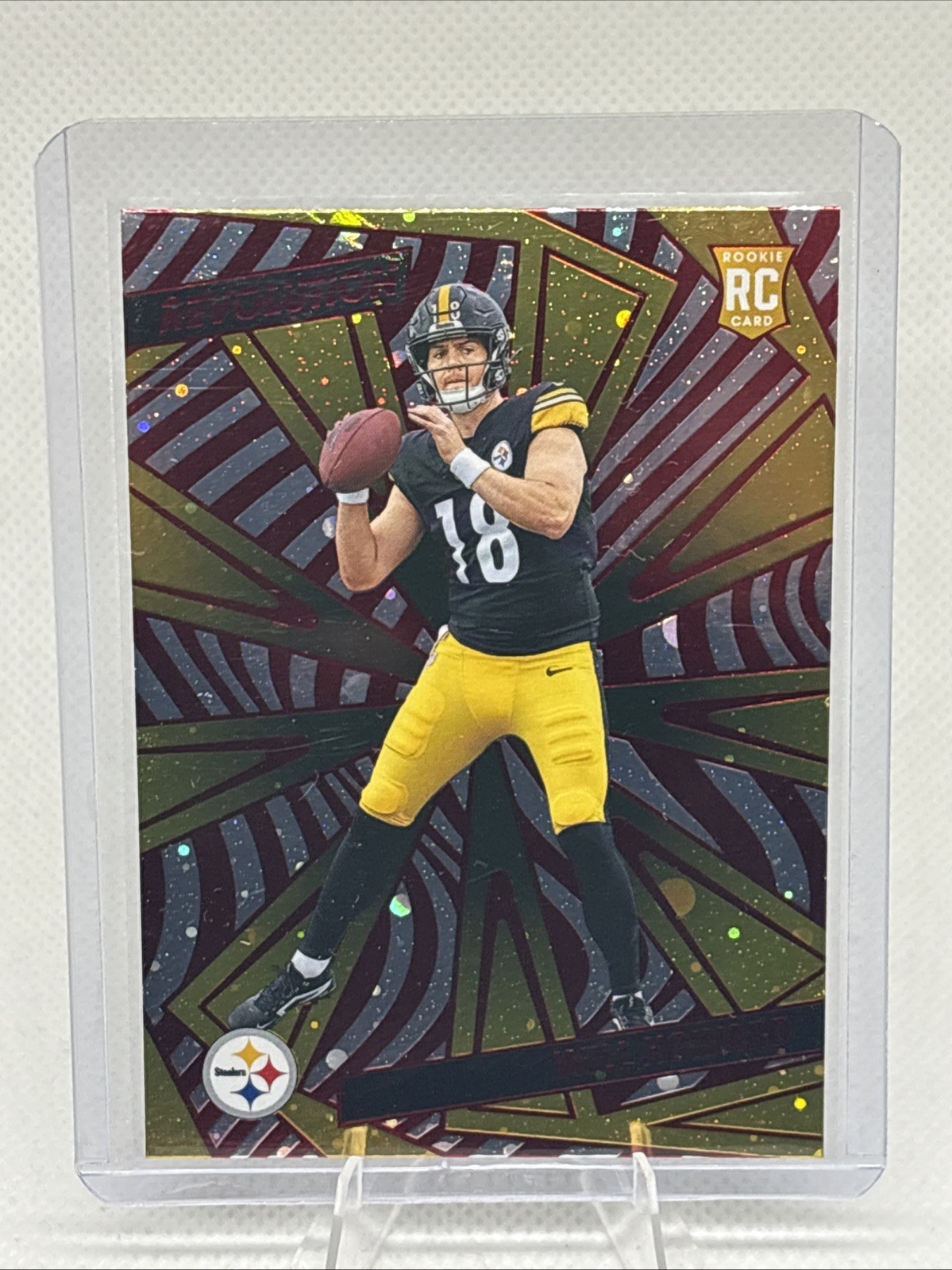 2025 Panini Revolution - Rookies Will Howard #248 Red Cosmo (RC)