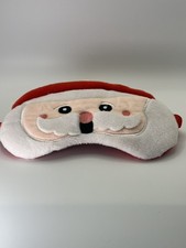 LOT of 5 -Sleep Masks with santa, cats, dog