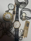 Vintage Watch & Jewelry Lot Seiko Bulova Timex Mechanical Mixed Working/Repair