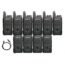 Retevis RT22S FRS Long Range Walkie Talkie Two Way Radios for Outdoor 10 Pack