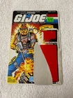 1985 Vintage GI Joe Cobra Lot Torch Dreaknok Full File Card Card Back Gray